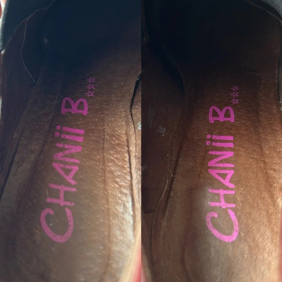 Chanii B Burgundy Pointed Toe Retro  Style Slip On Bootie - Picture 8 of 14